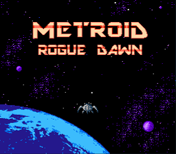 Metroid - Rogue Dawn (Hack) — Title screen